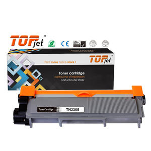 ตลับหมึกโทนเนอร์เลเซอร์สีดำสำหรับเครื่องพิมพ์ HL-L2365DW <span class=keywords><strong>MFC</strong></span>-<span class=keywords><strong>L2700DW</strong></span> <span class=keywords><strong>Brother</strong></span> Topjet TN2340 TN2305 TN-2305 - Product Image 1