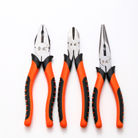Pince multi-usages Outil à long nez Outils à main Jeu de pinces coupantes Pince combinée isolée
