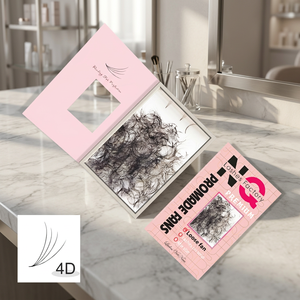 Pestañas Sintéticas 3D NQ Hechas a Mano 2025, Aspecto Natural con Volumen, Reutilizables, Veganas, de Seda, OEM, Marca Privada - Product Image 5
