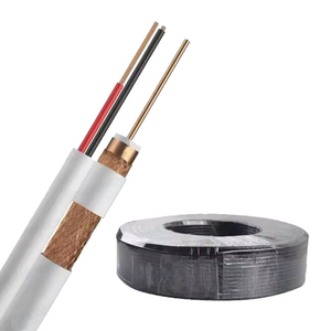 Cable de Extensión RG58 con Conector N Macho, 200m/rollo, Conductor Interno de Cobre y Trenzado, Cable de Antena RG58, CABLE COAXIAL RG-58 - Product Image 1