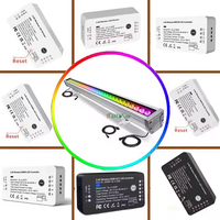 RGBW Compatible 5000K LED paisaje Luz lineal AC 120V/220V/277V IP65 barra arandela de pared RF remoto al aire libre 24V-YY-XQ8870