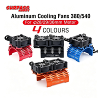 Ventilateur de refroidissement et dissipateur thermique pour moteur brushless Surpass Hobby 28mm 29mm 36mm, radiateur de moteur RC pour voiture, buggy, camion RC 1/8 1/10