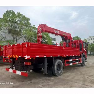 Nueva Grúa Montada en Camión Dongfeng DV5 4x2 de Eje Único para Instalación y Transporte en Obras de Ingeniería Municipal - Product Image 5