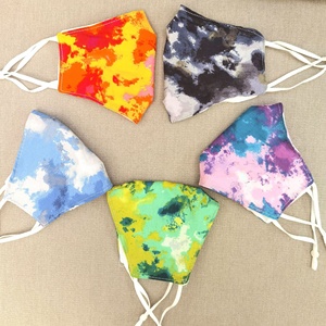 Tie Dye Rằn Ri Bông May Poplin Quilt Cotton In Vải Chắp Vá Casual Dresses Gối Rèm Hàng Thủ Công Dệt May - Product Image 6