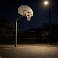 Promotion : Filet de basketball professionnel Chuansi Shandong robuste à 12 boucles en acier pour entraînement extérieur