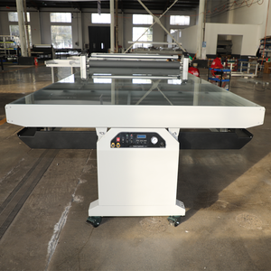 LeFu LF1736-B4 1.6x3.2m 5x10ft Semi-Automatic Pneumatic Flatbed <strong>Laminating</strong> <strong>Machine</strong> Cold/Hot System Paper/Plastic/Film/Glass/Wood - Product Image 5