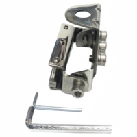 Soporte de Antena para Auto TDT-K110 de Acero Inoxidable, Abrazadera para Tanque de Agua de Lluvia, Base Plegable 180°, Resistente, con Orificio de 16mm