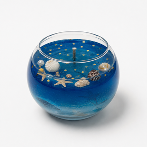 LF Handgemachte Gel-Kerze mit Meeresduft und Muscheln, Luxus-Aromakerzen OEM für Hochzeitsgeschenke, Großhandel Geschenkkerzen - Product Image 2