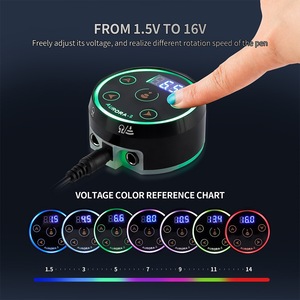 Fuente de Alimentación LED para Tatuajes, Regulador de Voltaje, Compatible con Dos Máquinas, para Dispositivos de Tatuaje PMU - Product Image 4