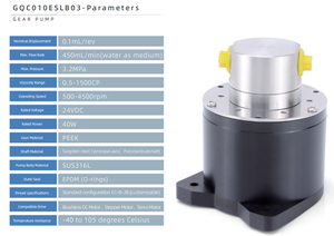 316L Stainless Steel Small Water Oil Pump Metering Ice Cream Coffee Machine Micro Magnetic Drive Gear Pumps Head - Product Image 3