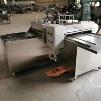 Machine de découpe automatique de bonbons en cubes en acier inoxydable 304 pour caramel et nougat, capacité de 50-100 kg/h, fonctionnement stable