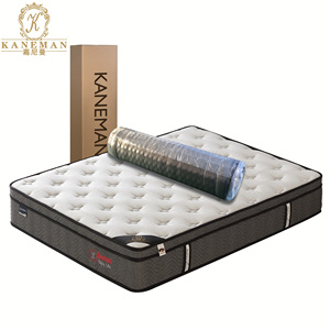 Cina fabbricazione di <span class=keywords><strong>materasso</strong></span> compresso arrotolare la memoria di Gel ibrido tasca <span class=keywords><strong>materasso</strong></span> a molle In una scatola - Product Image 3