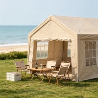 Tente de garage pliable sur mesure 3x4 3x6 résistante aux UV, structure en acier de 40 mm, installation rapide, pour extérieur, jardin, marché, stand de voiture