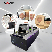 Impresora de Inyección de Tinta Automática de Grado Industrial NOVIX, Impresión de Alta Velocidad para Vasos de Papel, Sobres y Embalajes, Nueva
