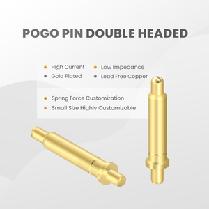 تخصيص عالية الحالية 12V2A مطلية بالذهب تجميع البلاستيك قذيفة مزدوجة الجانب بوجو الكرة دبوس - Product Image 2