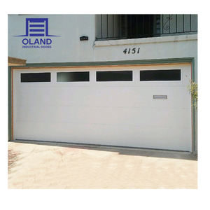 Portes sectionnelles roulantes haute vitesse en aluminium <span class=keywords><strong>Porte</strong></span> <span class=keywords><strong>de</strong></span> chariot isolée Portes <span class=keywords><strong>de</strong></span> <span class=keywords><strong>garage</strong></span> blanches <span class=keywords><strong>avec</strong></span> <span class=keywords><strong>porte</strong></span> piétonne - Product Image 1