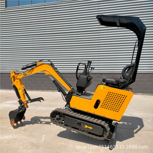 Miniexcavadora de 1 tonelada tipo oruga con radio de giro corto para excavación y demolición - Product Image 1