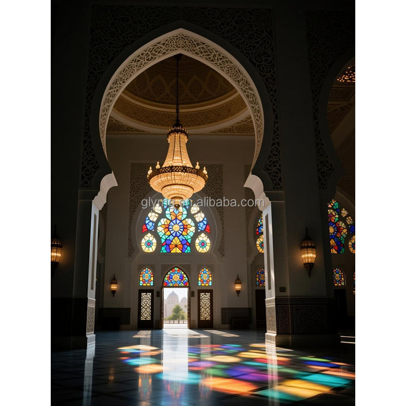 Mosquée - Sombre et Colorée