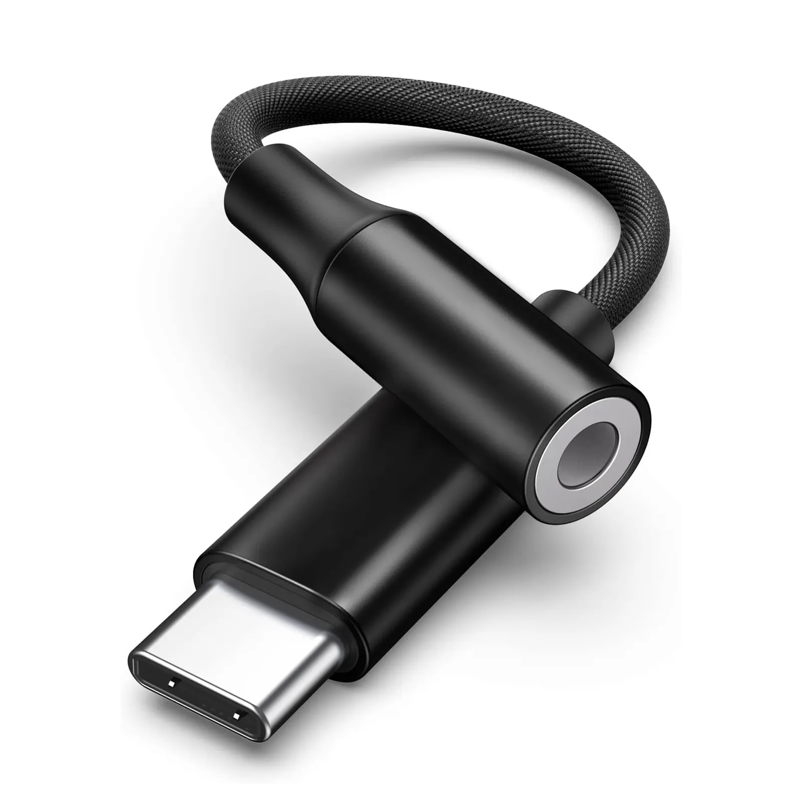 USB C ถึง 3.5 มม.อะแดปเตอร์เสียง Type C หูฟังแจ็ค AUX Dongle ไฮไฟ DAC สายไมโครโฟนหูฟังอุปกรณ์เสริมโทรศัพท์