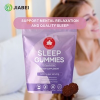 Usine OEM, vente en gros, gommes à mâcher personnalisées pour le sommeil, vitamines, soulagement du stress, amélioration du sommeil pour adultes, compléments alimentaires