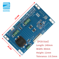 Papan Sirkuit Perlindungan Lampu Latar LED TV Universal DAZHENG DZ-LP5560 untuk Layar LCD 43-50 Inch, Komponen Elektronik
