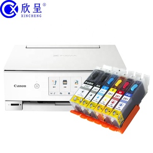 Hộp mực PGI 280xxl CLI 281xxl 280 281 với mực nhuộm cho <span class=keywords><strong>Pixma</strong></span> TS702/tr7520/tr8520/<span class=keywords><strong>TS6120</strong></span>/ts6220/s8120/ts8220/ts9120/ts9521c - Product Image 1