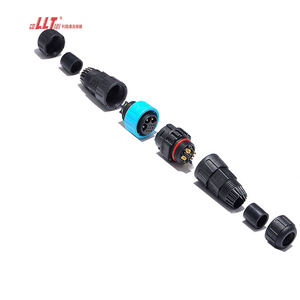 M25 3 + 9pin LED ánh sáng kết nối điện cộng với tín hiệu lắp ráp kết nối IP68 kết nối không thấm nước - Product Image 3