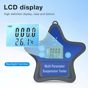 Testeur de qualité de l'<span class=keywords><strong>eau</strong></span> flottant portable intelligent LCD <span class=keywords><strong>9</strong></span> en 1 Analyseur <span class=keywords><strong>PH</strong></span>/ORP/CL/EC/CF/TDS/SALT/SG/Température avec contrôle par application Tuya - Product Image 4