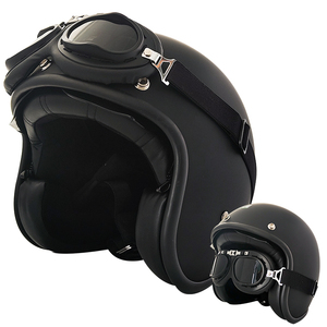 หมวกกันน็อคแบบครึ่งใบ VIRTUE Vega รุ่นใหม่สำหรับผู้ใหญ่ ได้รับมาตรฐาน DOT สำหรับรถจักรยานยนต์ บุด้วยโฟม ABS - Product Image 6