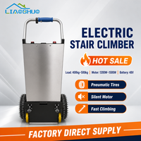 Chariot Élévateur Électrique Intelligent pour Escaliers 500kg 1200W, Plateforme de Transport Robuste à Batterie Lithium pour Usine