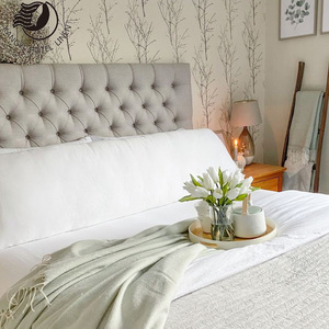 Oreiller pour enceinte <span class=keywords><strong>de</strong></span> qualité oreillers <span class=keywords><strong>de</strong></span> <span class=keywords><strong>traversin</strong></span> <span class=keywords><strong>de</strong></span> lit blanc pour dormir remplissage en microfibre - Product Image 2