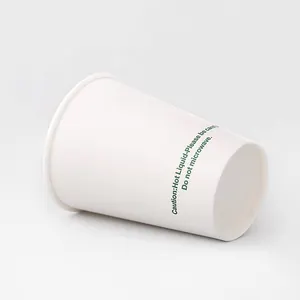 Alta calidad personalizar 12oz 6oz jugo de café desechable ecológico tazas de café