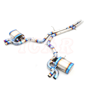 Sistem Knalpot Catback Titanium untuk Audi S4/S5 B9 <span class=keywords><strong>3</strong></span>.0T 2017-2024 Pipa Knalpot - Product Image 4