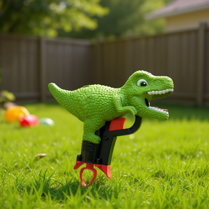 Pistola de Juguete de Dinosaurio Sparsaur de 23 cm, Lanzador de T-Rex Verde para Niños, Diversión Garantizada - Product Image 3