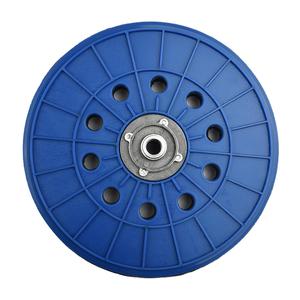 Tappetino levigante 14mm diametro 100mm piastra di supporto in gomma per levigatrici elettriche personalizzabili OEM schiuma per lucidatura auto - Product Image 5
