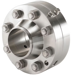 Raccord de tuyauterie à orifice C-Way à bride, classe RF 2500 ASME ANSI SCH40, en acier inoxydable, tête carrée, grande taille 1 1/2 pouces, pour l'huile - Product Image 3