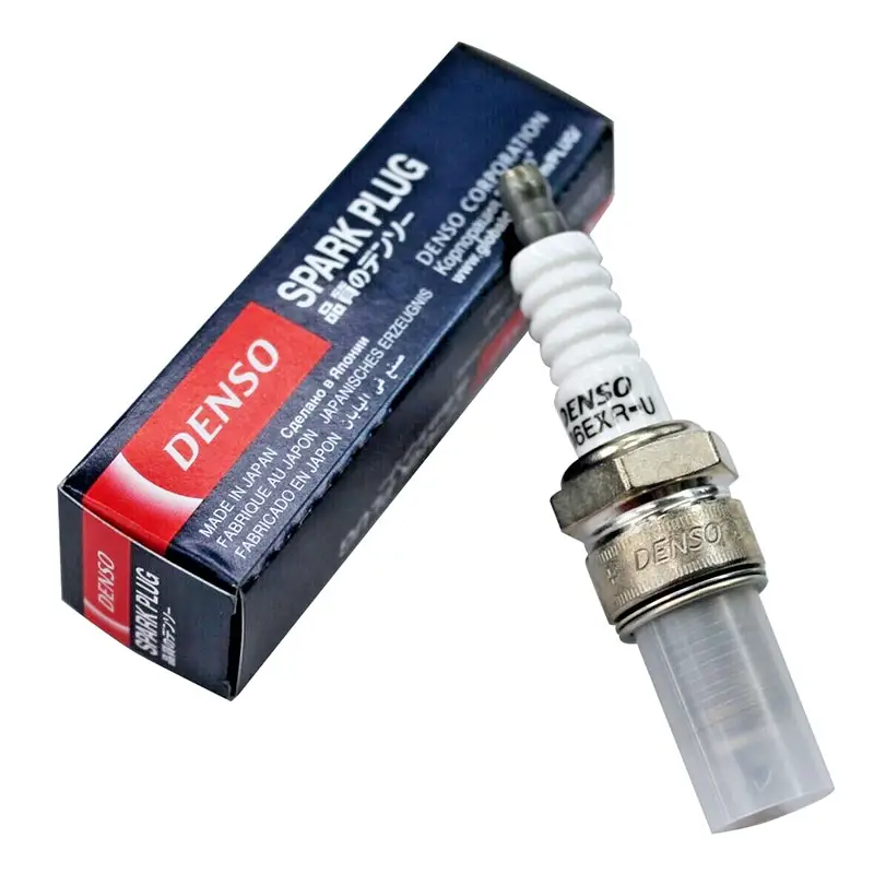 شمعة إشعال Denso Iridium عالية الجودة للسيارة من العلامة التجارية الأصلية 3210 W16EXR-U لمحركات هيونداي وتويوتا بوجياس دي أوتوس