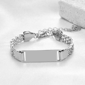 Bracelet en maille cœur en acier inoxydable 8MM plaqué or 18 carats, bijoux unisexes, cadeau pour hommes, femmes et enfants - Product Image 4
