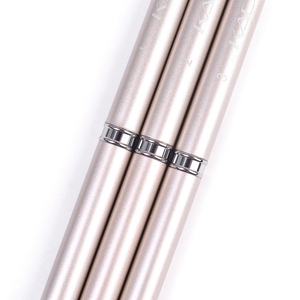 Pinceau à rayures pour nail art KADS, stylo liner en poils de Kolinsky, manche en métal, outil professionnel de manucure, stylo à dessin pour nail art - Product Image 4