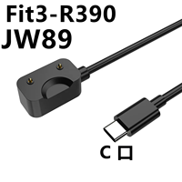 Câble de charge magnétique USB-C USB-A adapté à la montre connectée Samsung Galaxy Fit3 SM-R390 Galaxy Fit 3, remplacement du chargeur
