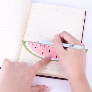 15cm di colore della caramella fresca carino in legno misura righello dritto per regalo promozionale di cancelleria - Product Image 2