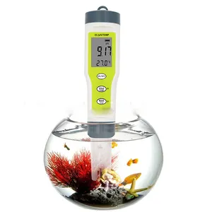 Tasche Schwimmbad Aquarium Wasser qualitäts tester Lebens wasser PH EC Meter