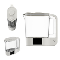 Bouilloire et pichet à eau SPRING 2L, technologie SPE 2000PPB, système double, cellules électrolytiques doubles, 10/20 minutes, 9000mAh