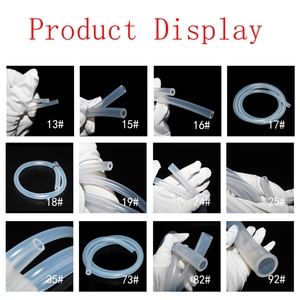 أنابيب سيليكون مخصصة عالية الجودة مرنة الغذاء الصف أنبوب واضح سيليكون خرطوم مطاطي أنبوب - Product Image 5