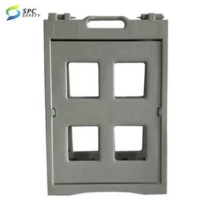 مطعم الشارع للطي المحمولة المياه مليئة Plasticade إطار مزدوج الوجهين عرض موقف شطيرة الرصيف علامة - Product Image 6