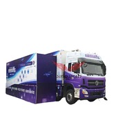 Camion Scène Mobile SINOSWAN SR90 avec Mur Vidéo LED Extérieur et Système Sonore, Garantie 1 An, Idéal pour Centres Commerciaux, Magasins et Événements