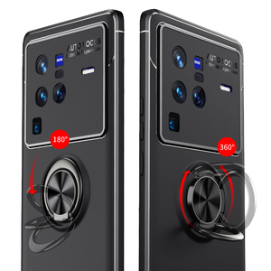 เคสโทรศัพท์มือถือ TPU นิ่ม ป้องกันรอยขีดข่วน พร้อมที่จับวงแหวนหลากสี สำหรับ <span class=keywords><strong>VIVO</strong></span> X80 X80 Pro - Product Image 6