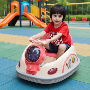 سيارات تصادم كهربائية جديدة للأطفال بتصميم رائد فضاء، مناسبة لألعاب الكرنفالات ودور الحضانة، سيارات تصادم للأطفال الصغار للقيادة في حلبة - Product Image 5