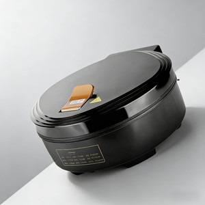 Máquina para Hacer Crepas Multifuncional de 1200W, Acero Inoxidable, Revestimiento Antiadherente, Máquina Eléctrica para Hacer Panqueques para el Hogar - Product Image 4