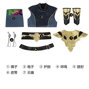 Disfraz de Cosplay de <span class=keywords><strong>Baldur</strong></span>'<span class=keywords><strong>s</strong></span> <span class=keywords><strong>Gate</strong></span> 3, Túnica de Brujo Dark Urge, Conjunto de Disfraz de Anime 2D para Hombre, 5408 - Product Image 5